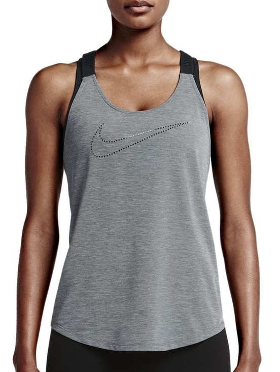 Nike Tops - NikeElastika Keyhole Veneer Tank Top - Women's M